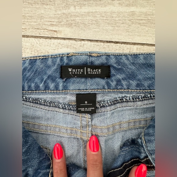 White House Black‎ Market Denim Skirt - Picture 4 of 6